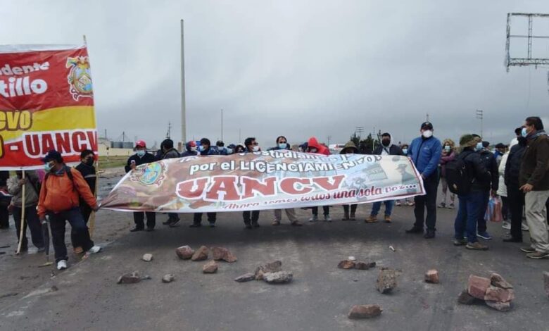 1642204552 estudiantes y trabajadores de la uancv exigen otra oportunidad de