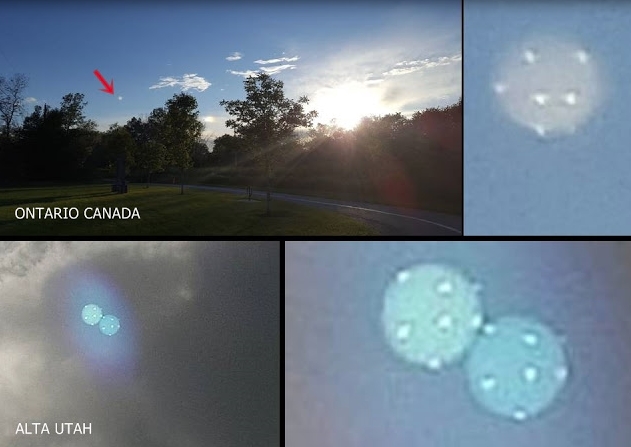 Misterioso orbe azul sobre merrimack new hampshire confunde a los