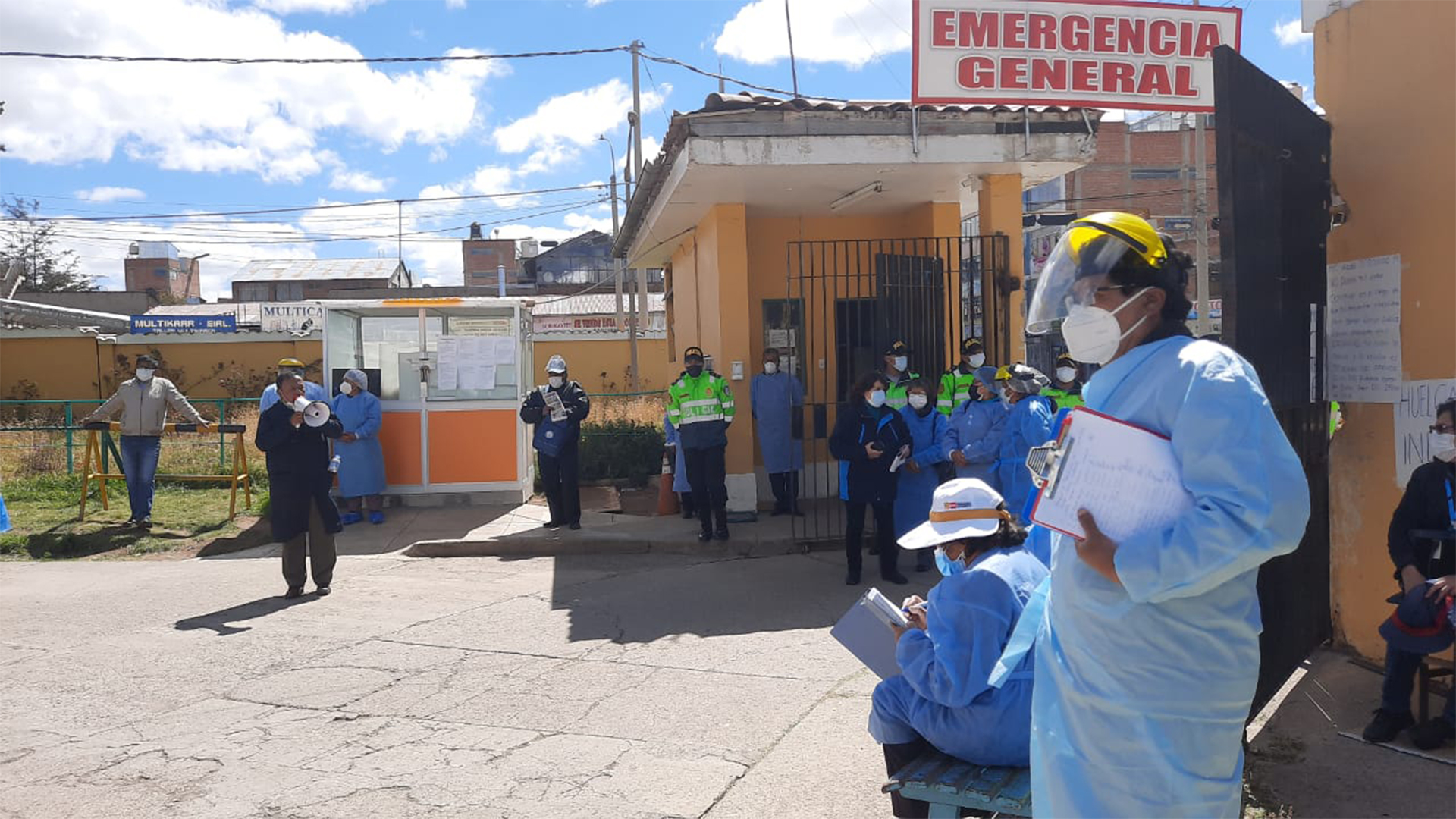 Personal de Salud del hospital regional de Puno