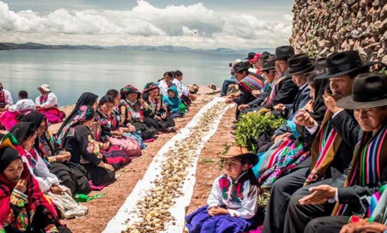 Puno amantani celebra el ritual patrimonial reconocido de pachatata pachamama