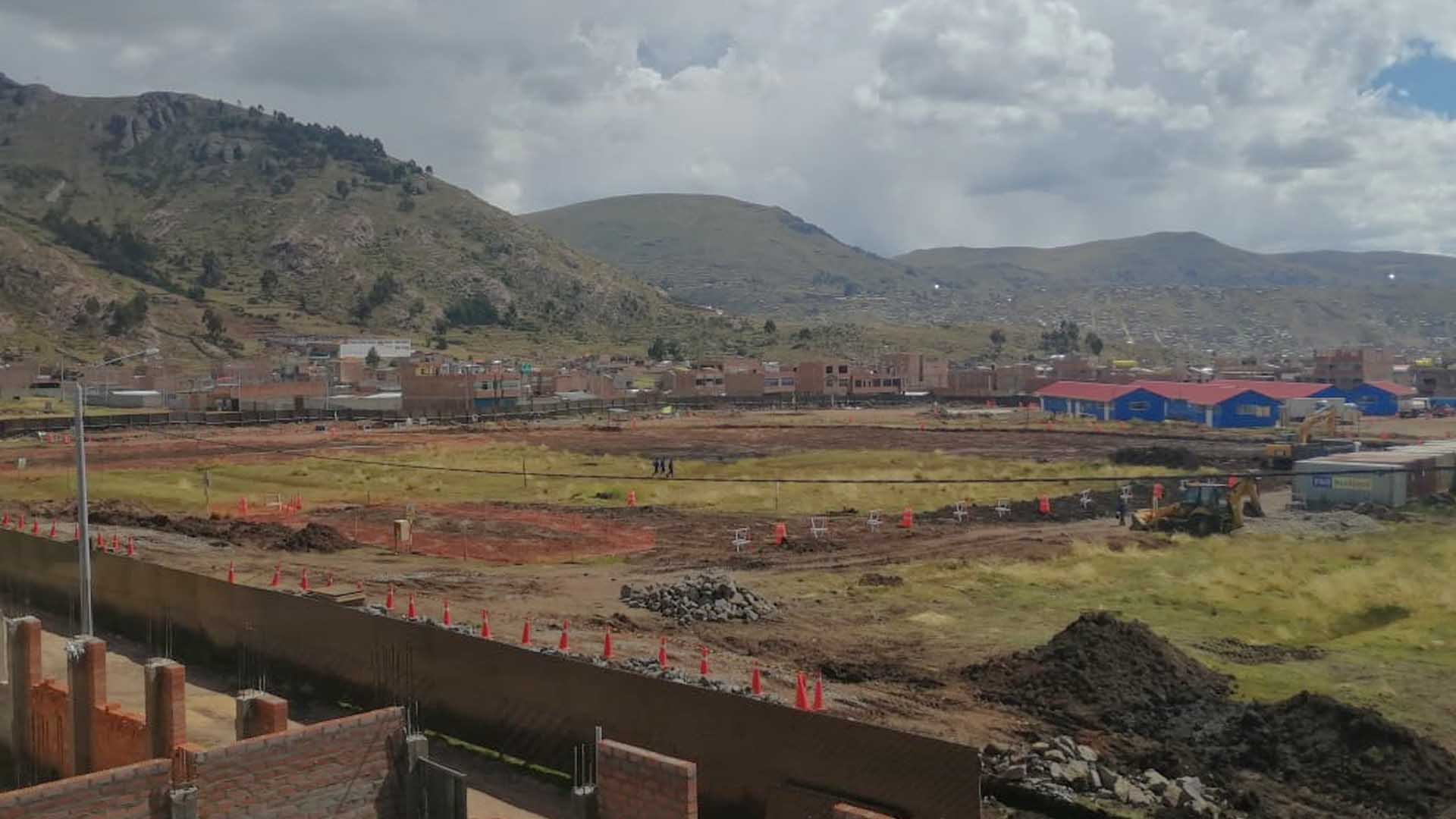 obra del hospital regional en jallihuaya