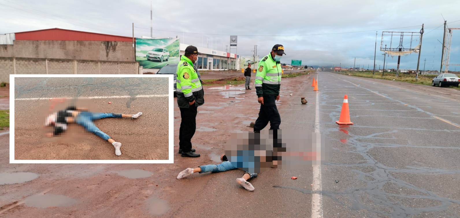 Joven pierde la vida tras choque vehiculo que le revento