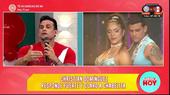 Christian Domínguez se disculpa con su hija mayor