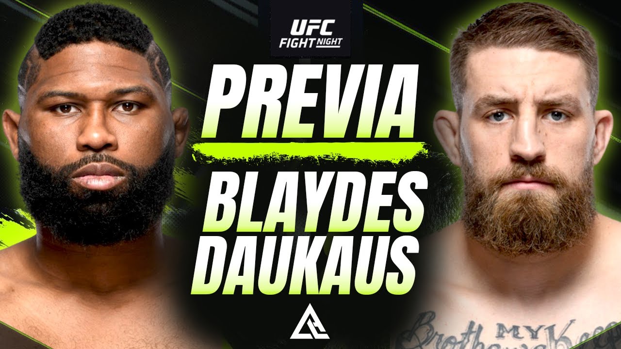 Curtis Blaydes contra Chris Daukaus Analisis y Pronostico