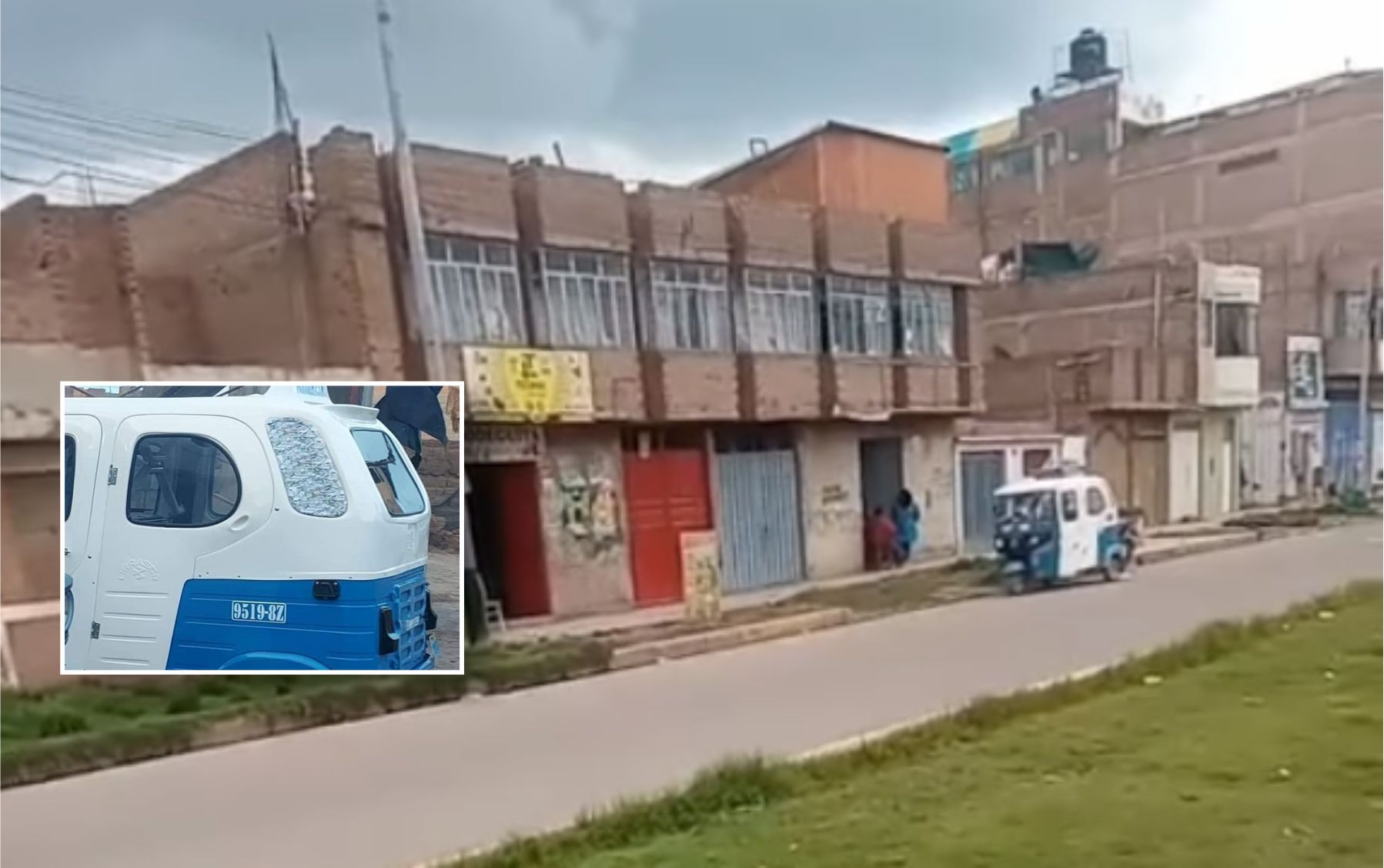 Juliaca Delincuentes roban mototaxi mientras chofer almorzaba ladrones aprovecharon descuido