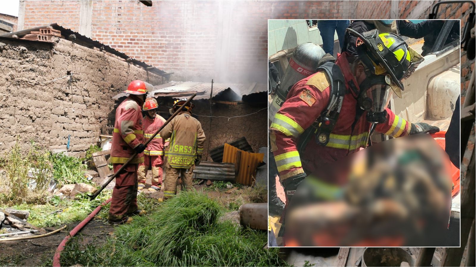 Juliaca Una anciana muere quemada en un incendio en su