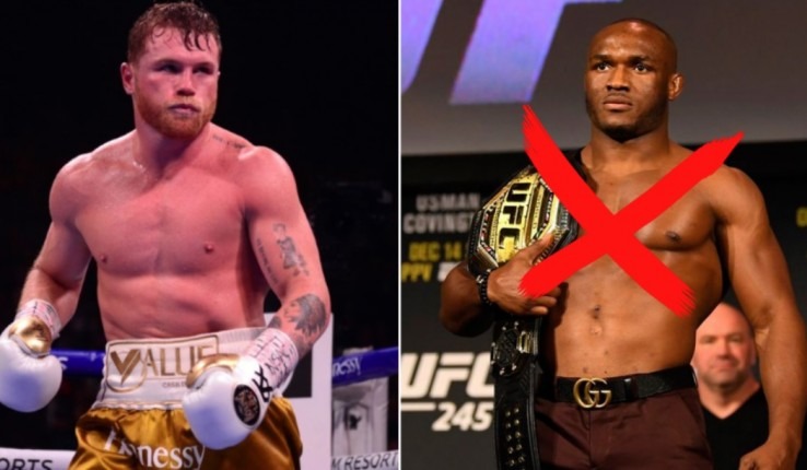 Canelo alvarez rechaza la posibilidad de enfrentar a kamaru usman