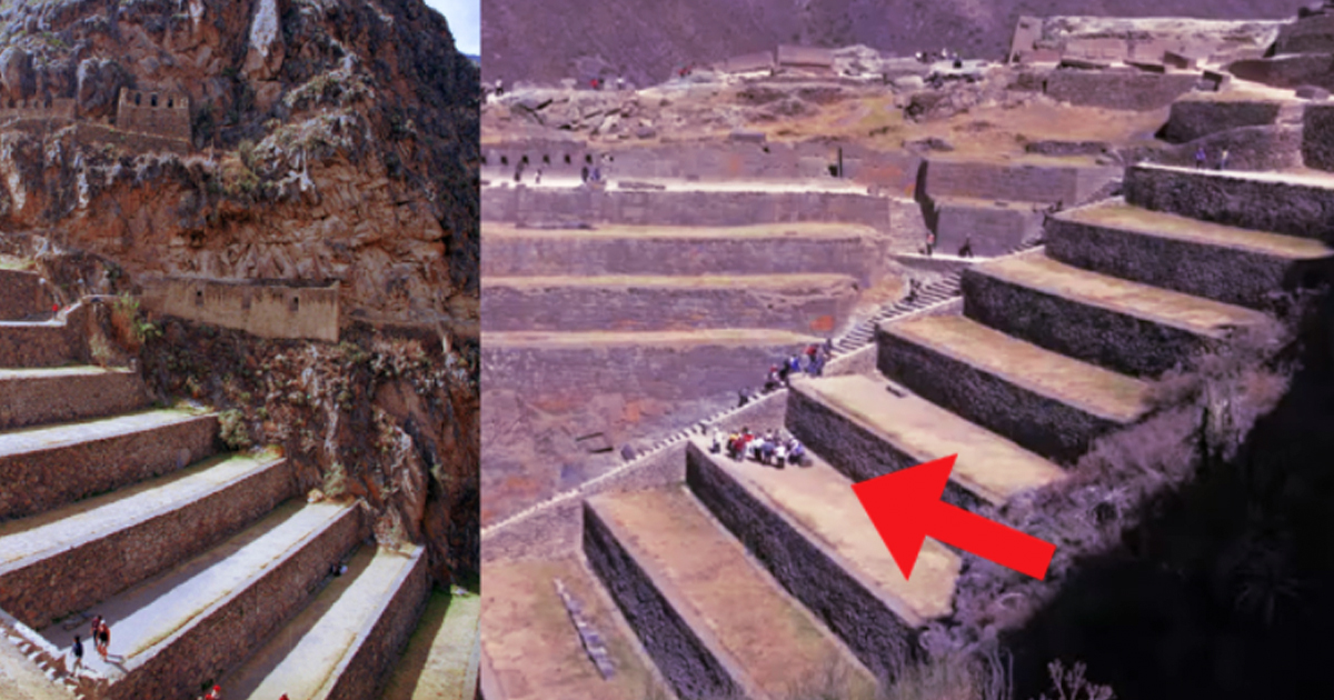 Los Misteriosos Pasos Gigantes de Ollantaytambo ¿Por Que Fueron