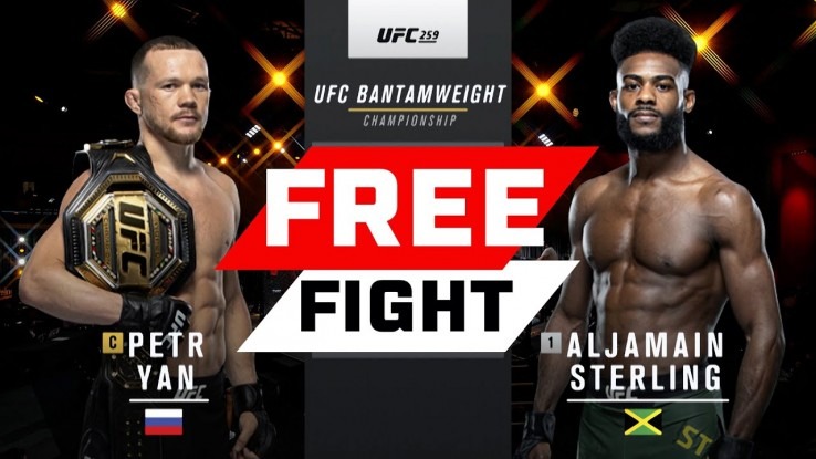 Lucha libre revivi el duelo entre aljamain sterling y peter