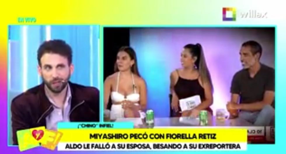 Rodrigo tras el Ampay de Miyashiro las indirectas de Fiorella