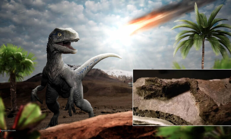 Descubren restos fosilizados dinosaurio murio mismo dia asteroide extinguio portada