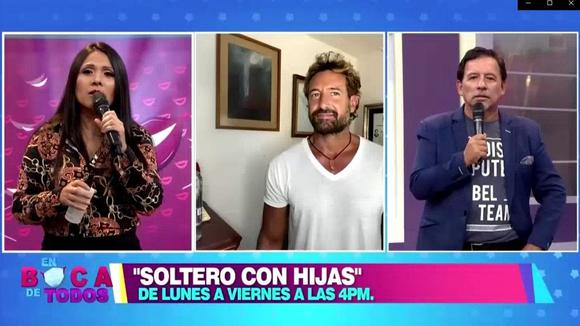 Tula Rodríguez felicitó a Gabriel Soto, y así respondió el actor 