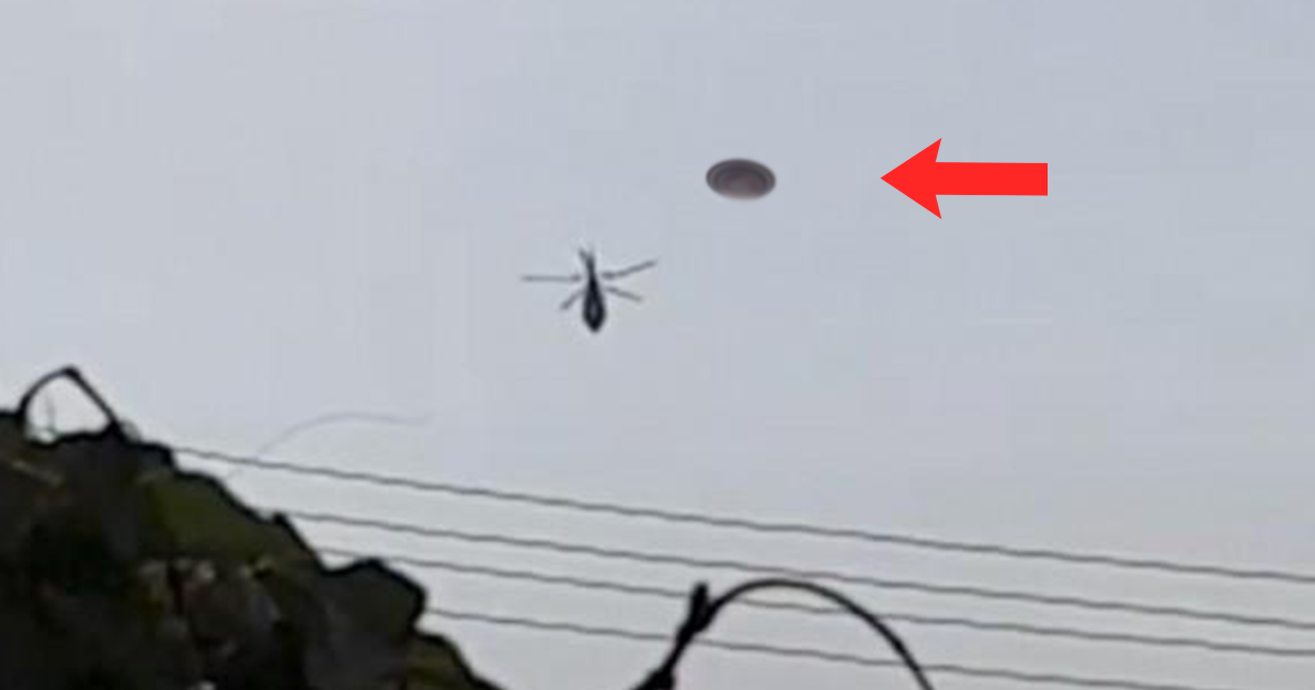 1653358365 Helicoptero OVNI cercano avistado sobre Bangkok los extraterrestres estan observando