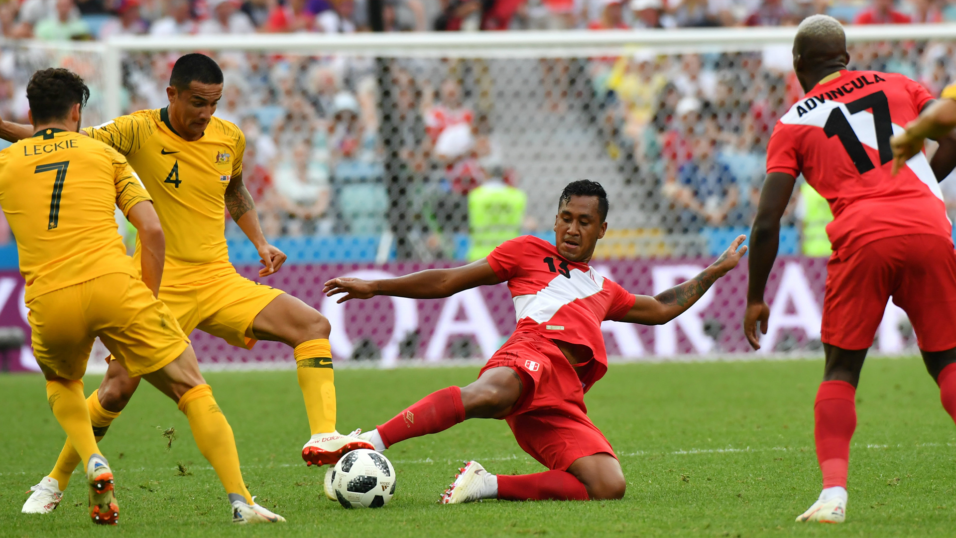 Peru vs Australia disputaran su lugar en el Mundial de