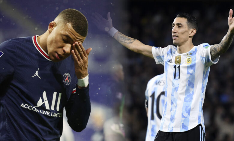 Tras ganar la finalisima angel di maria respondio a kylian