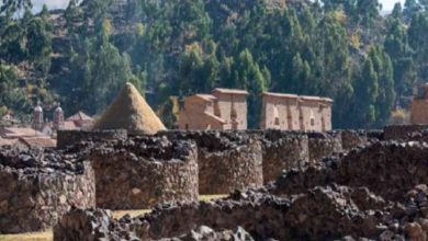 Cusco entregan sector qolqas recuperado del parque arqueologico raqchi