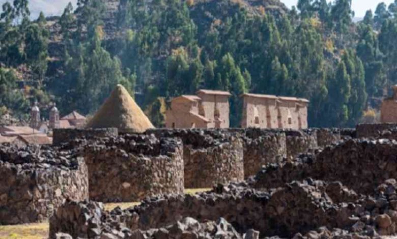 Cusco entregan sector qolqas recuperado del parque arqueologico raqchi