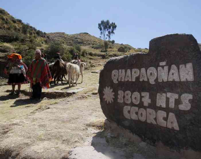 Cusco promociona la ruta turistica del Camino Inca al Contisuyo