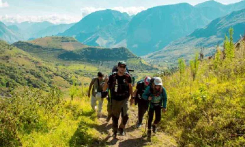 Fiestas patrias hermana caminata ecoturistica internacional a pasco y huanuco