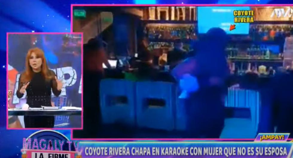 1659435033 Captan a Coyote Rivera besando a mujer que no es