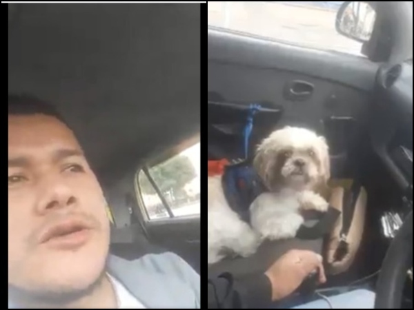 1659502094 36 dejas un cachorro en un taxi con una nota con