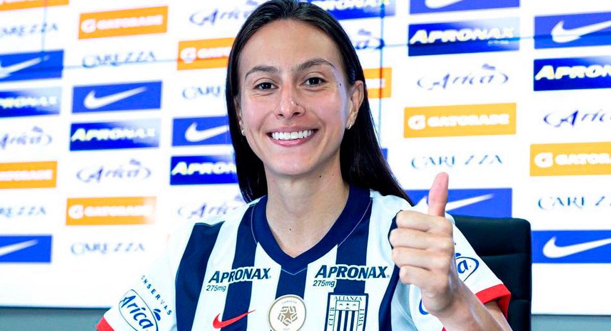 Alianza Lima ficho a la colombiana Sofia Garcia