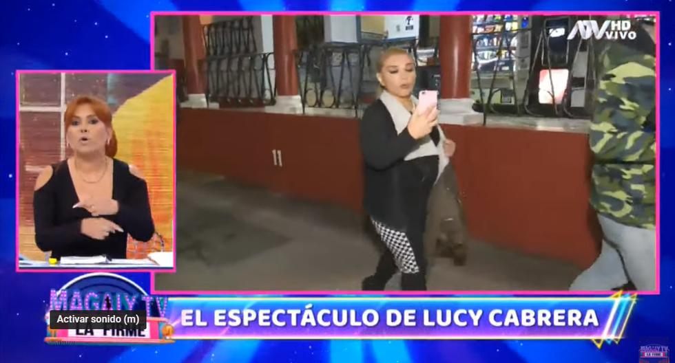 Magaly y su enfrentamiento en VIVO con Lucy Cabrera tras