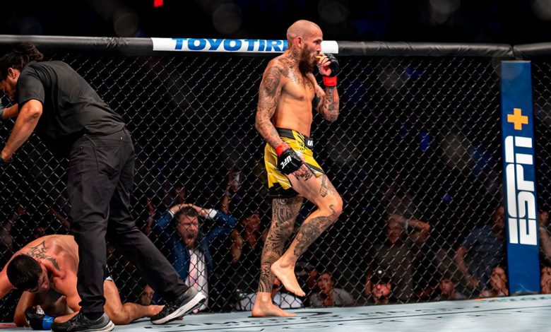 Marlon vera encabeza los salarios de ufc san diego con