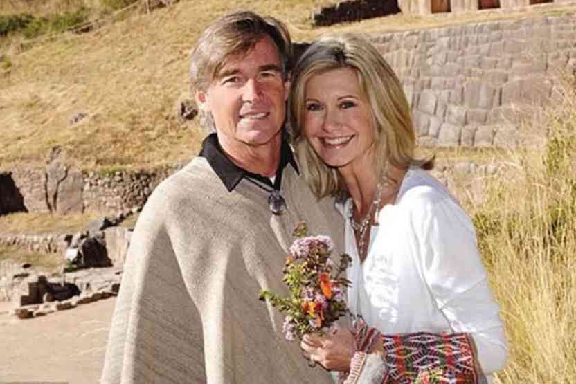 Olivia Newton John y su boda secreta en Cusco en una