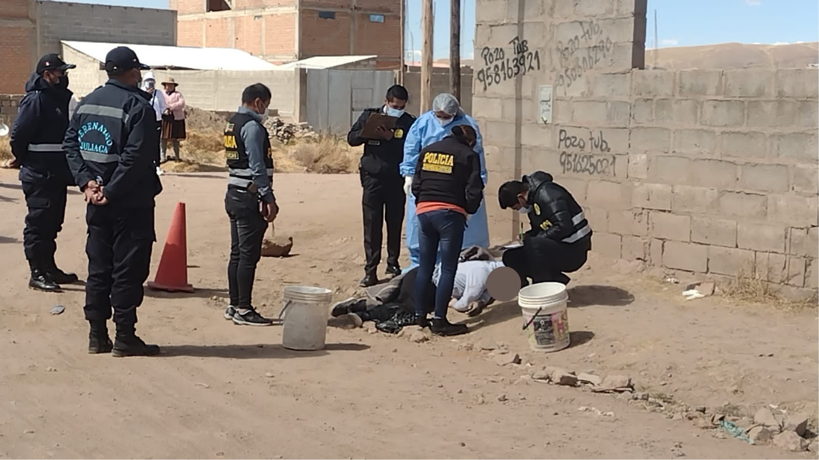 Un joven egresado murio en la calle en Juliaca