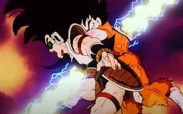 Goku muere junto con raditz (foto: toei animation)
