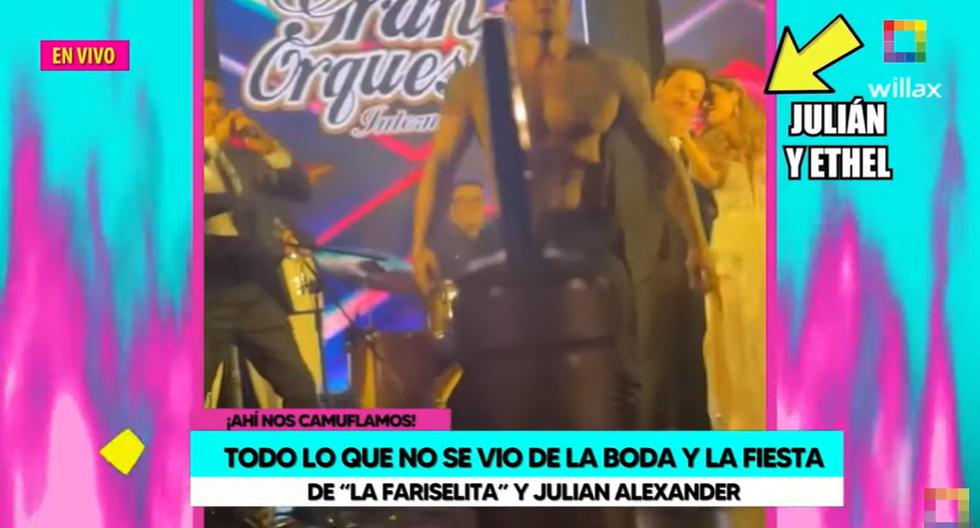 1663035579 Julian Alexander se queja con Christian Dominguez por bailar sin