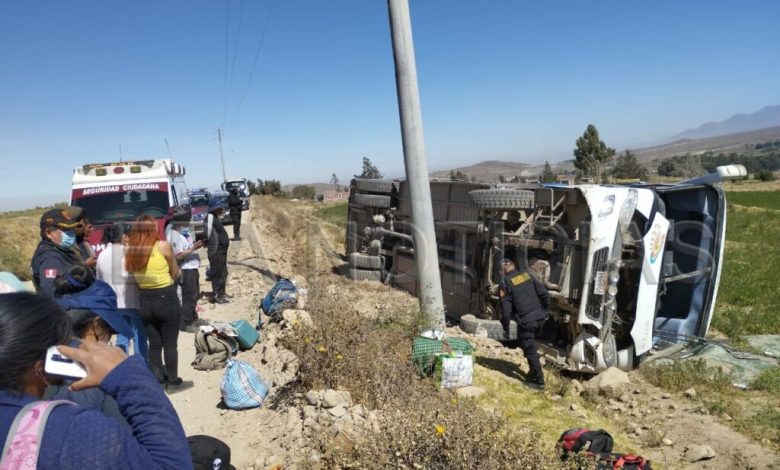 Bus de sotur con destino a ichuna se confundio y