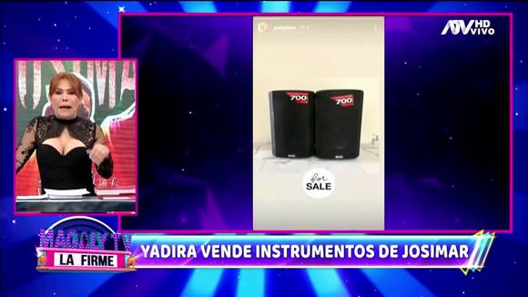 Yadira, aún esposa de josimar, vende instrumentos del salsero