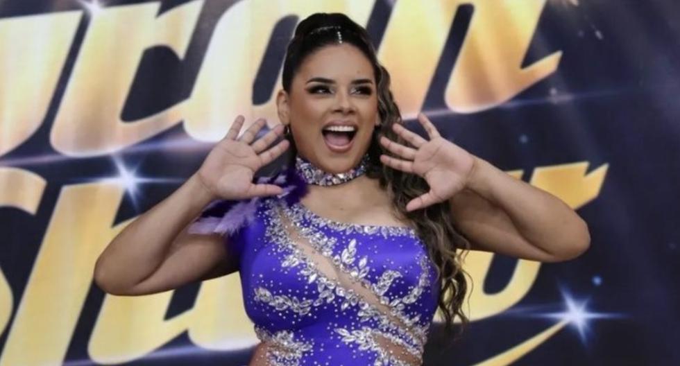 1667121699 Giuliana Rengifo se cayo mientras bailaba en El Gran Show