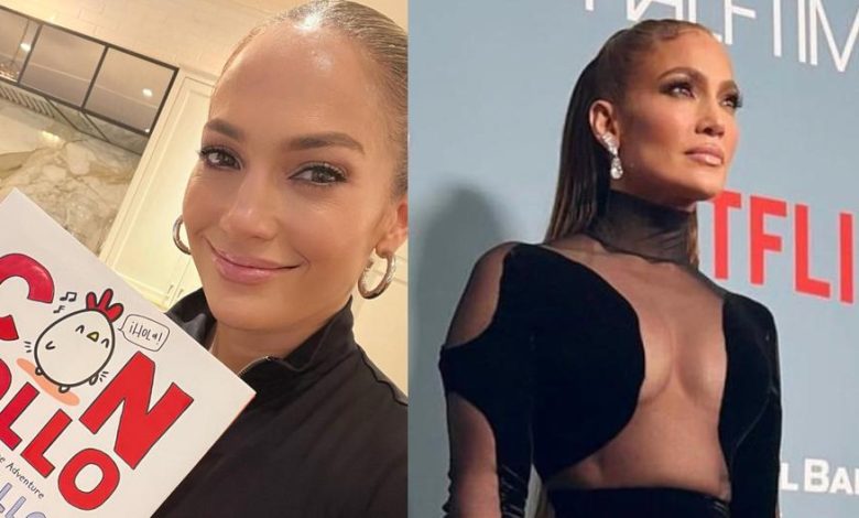 Jennifer lopez lanzo con pollo su primer libro infantil ilustrado