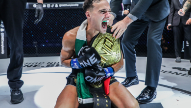 Jonathan di bella gana un titulo mundial de kickboxing de