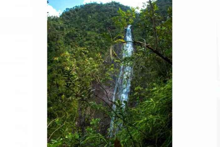 San martin conoce la hermosa cascada velo de plata orgullo