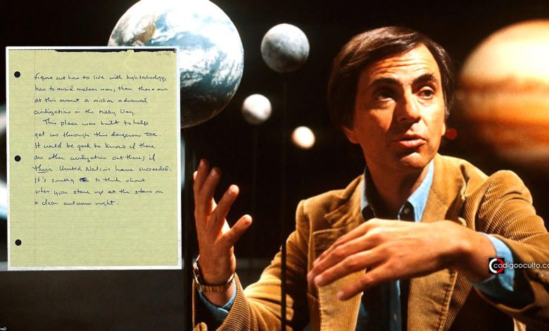 Carl sagan articulo 1962 teoria antiguos alienigenas portada