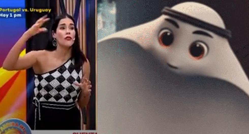 1669656292 Gianella Neyra se equivoca en vivo y llama fantasma a