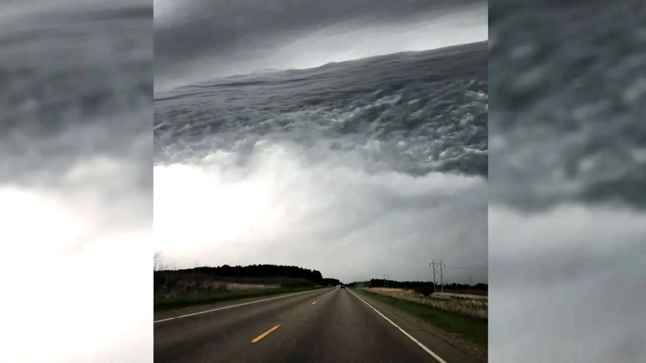 nubes parecen oceano capturadas fotografia minnesota eeuu portada