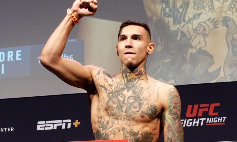 Andre fili vs lucas almeida se agregara a ufc vegas