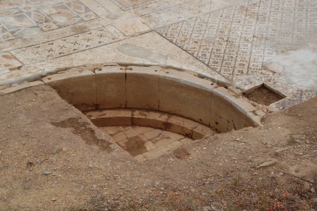 Enorme mosaico romano encontrado debajo del campo de un granjero