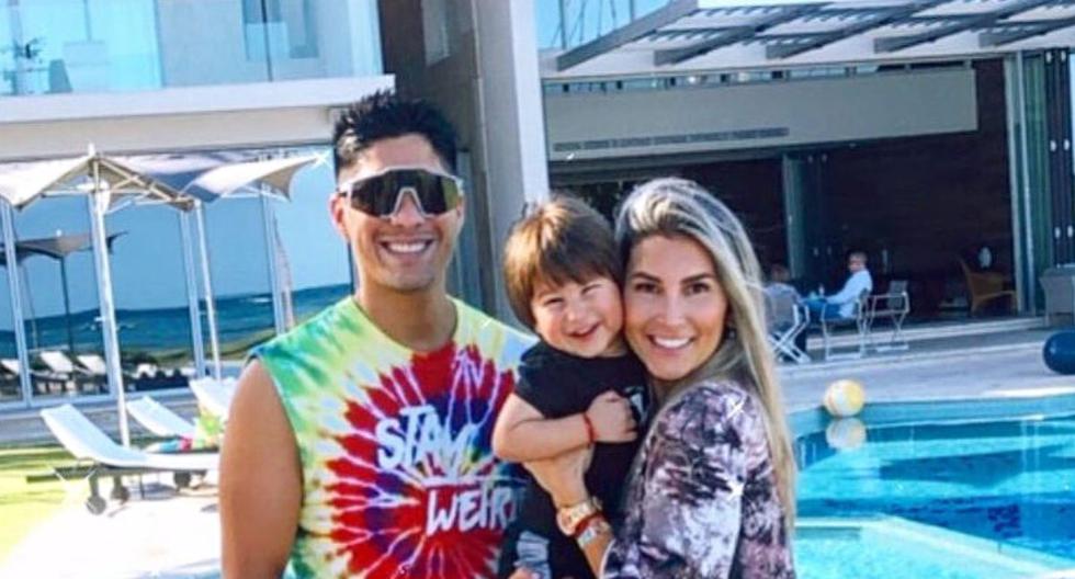 Chyno Miranda la foto de su exesposa e hijo