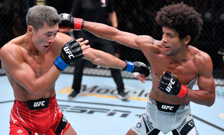 Transferencias de alex caceres vs nate landwehr a ufc san