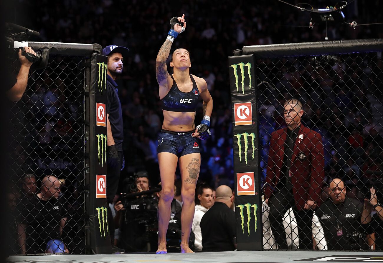 Video Germaine de Randamie embarazada sigue entrenando