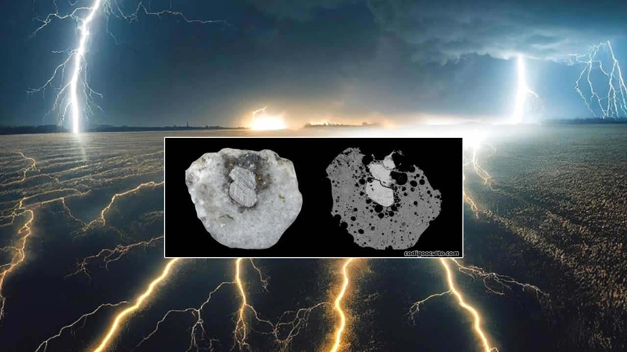 rayos crean forma cristal rara vez vista naturaleza portada