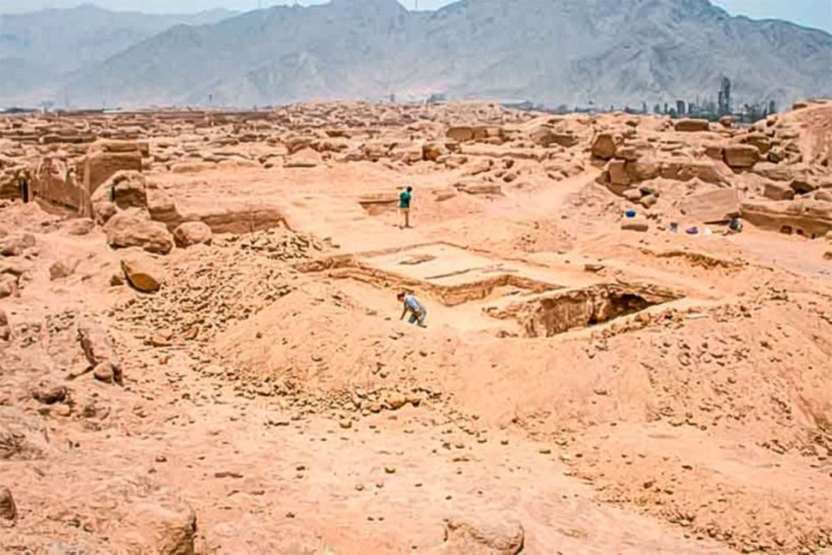 La Zona Arqueologica de Cajamarquilla cumplio 22 anos como patrimonio