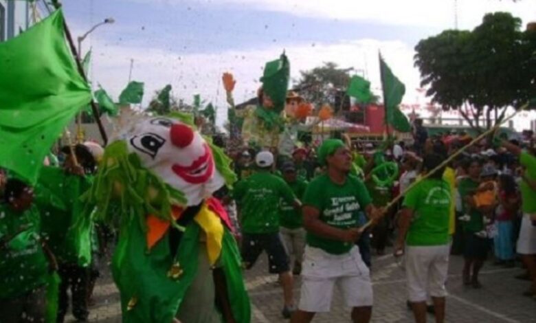 Lambayeque todo esta listo en pacora para celebrar el carnaval