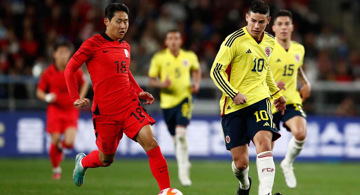 Colombia no saco ventaja en un amistoso contra Corea del